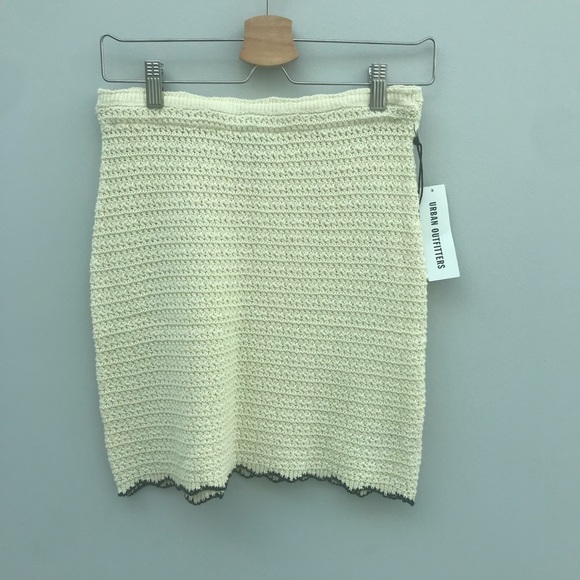 Urban Outfitters Crochet Mini Skirt - Picture 3 of 6